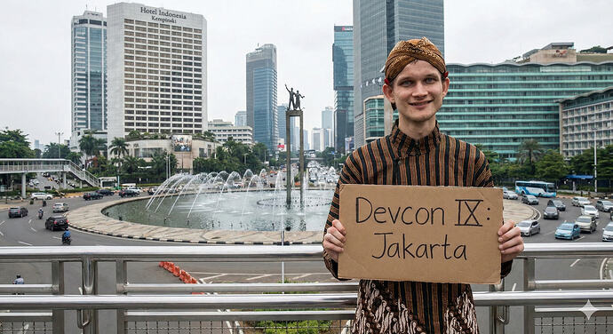 Vitalik Devcon Jakarta